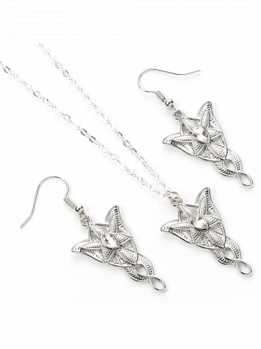 Ajándékszett Harry Potter - Arwen Evenstar (medál, fülbevaló)
