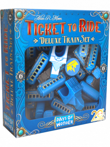 Társasjáték Ticket to Ride! - Deluxe Train Set (kék)