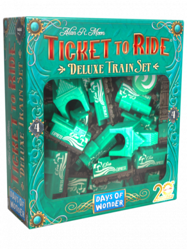 Társasjáték Ticket to Ride! - Deluxe Train Set (zöld)