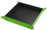 Dice Tray Gamegenic - Magnetic - Square Black/Green - Kockák és kiegészítők