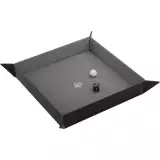 Dice Tray Gamegenic - Magnetic - Square Black/Grey - Kockák és kiegészítők