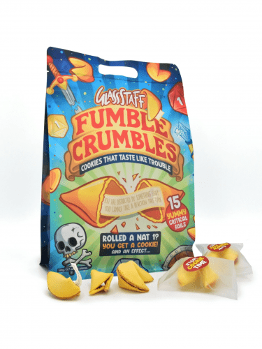 Kekszek Fumble Crumbles - Critical Fail Cookies