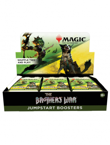 Kártyajáték Magic: The Gathering Brothers War - Jumpstart Booster Box (18 boosterů)