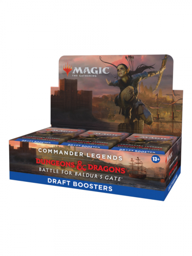Kártyajáték Magic: The Gathering Commander Legends D&D: Battle for Baldur's Gate - Draft Booster Box (24 boosterů)