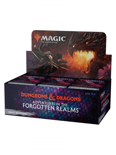 Kártyajáték Magic: The Gathering Dungeons and Dragons: Adventures in the Forgotten Realms - Draft Booster Box (36 boosterů)