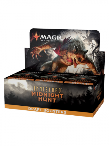 Kártyajáték Magic: The Gathering Innistrad: Midnight Hunt - Draft Booster Box (36 boosterů)