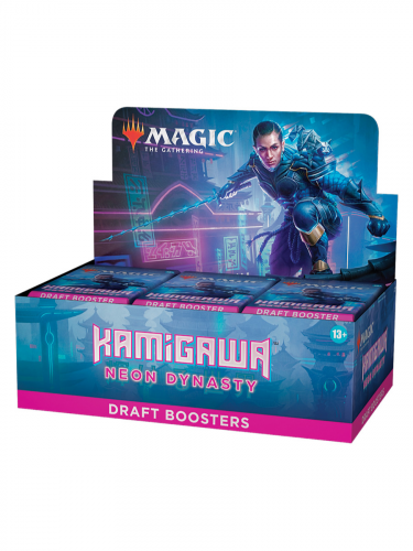 Kártyajáték Magic: The Gathering Kamigawa: Neon Dynasty - Draft Booster Box (36 Boosterů)