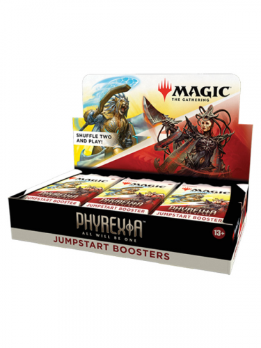 Kártyajáték Magic: The Gathering Phyrexia: All Will Be One - Jumpstart Booster Box (18 boosterů)