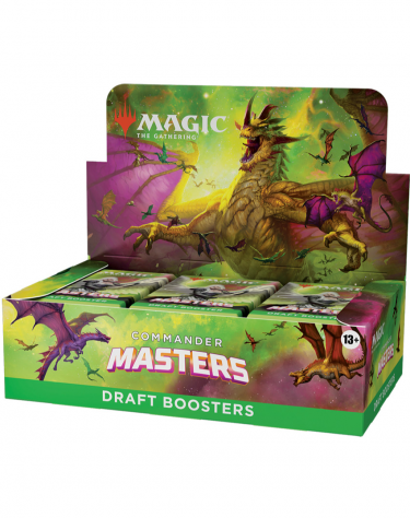 Kártyajáték Magic: The Gathering Commander Masters - Draft Booster Box (24 boosterů)