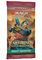 Kártyajáték Magic: The Gathering Universes Beyond - LotR: Tales of the Middle Earth Draft Booster (15 karet)