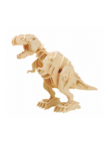 Építőkészlet- Chodící T-Rex (fa)