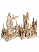 Építőkészlet Harry Potter - Hogwarts Castle (fa)