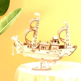 Stavebnice - Japonská diplomatická loď (dřevěná)