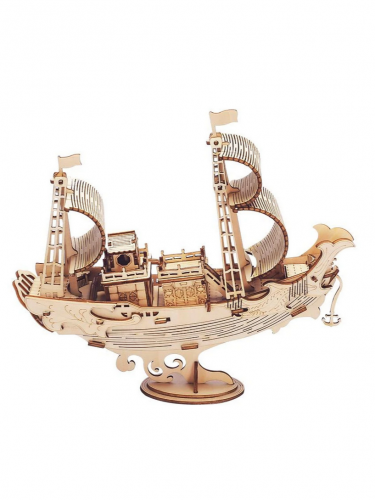 Építőkészlet – Japán diplomáciai hajó (fa)