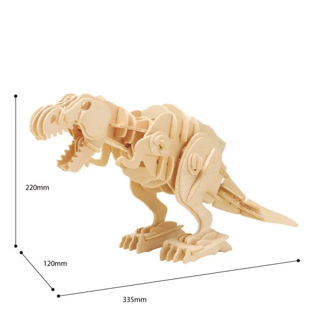 Stavebnice - Kousající T-Rex (dřevěná)