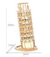 Stavebnice - Šikmá věž v Pise (dřevěná)