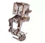 Építőkészlet Star Wars - AT-ST Walker (fa) - Ugears - Wooden 3D Puzzles