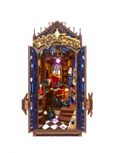 Építőkészlet – The Magic Fantasy Corner könyvtámasz (fa)