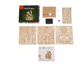 Építőkészlet Ugears - Wood Dragon (fa) - Fából
