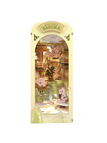 Építőkészlet – Falling Sakura könyvtámasz (fa)