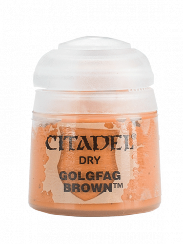 Citadel Dry Paint (Golgfag) – száraz ecseteléshez való festék, barna