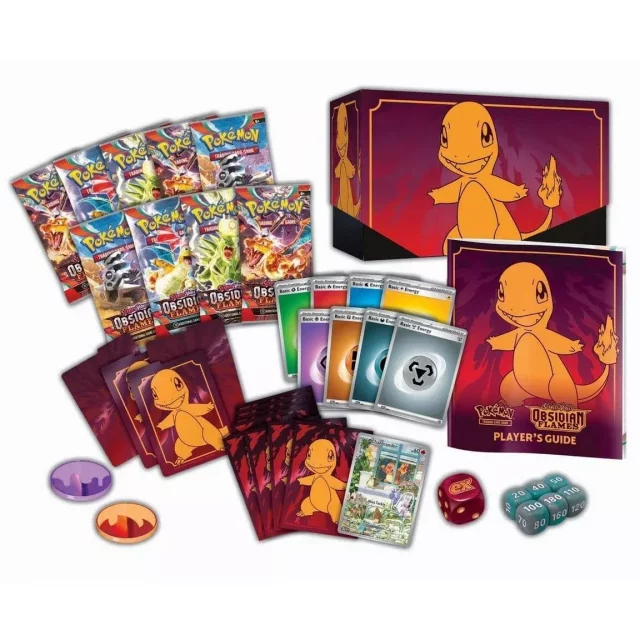 Karetní hra Pokémon TCG: Scarlet & Violet - Obsidian Flames Elite Trainer Box