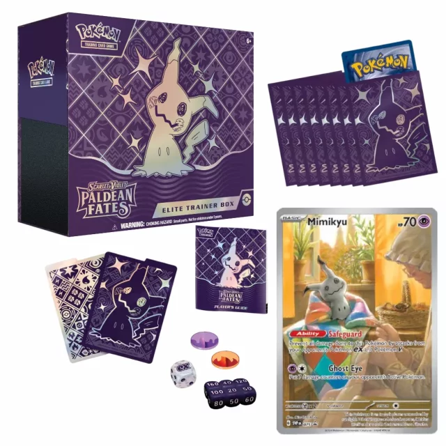 Kártyajáték Pokémon TCG: Scarlet & Violet - Paldean Fates Elite Trainer Box
