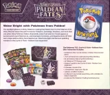 Kártyajáték Pokémon TCG: Scarlet & Violet - Paldean Fates Elite Trainer Box