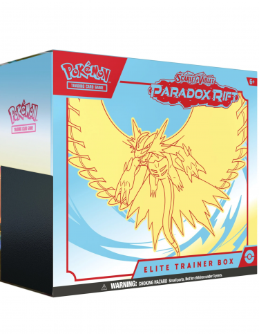 Kártyajáték Pokémon TCG: Scarlet & Violet - Paradox Rift Elite Trainer Box (Roaring Moon)