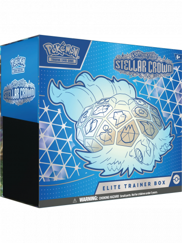 Kártyajáték Pokémon TCG: Scarlet & Violet - Stellar Crown Elite Trainer Box (Terapagos)