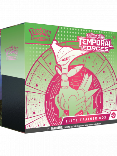 Kártyajáték Pokémon TCG: Scarlet & Violet Temporal Forces - Iron Leaves Elite Trainer Box