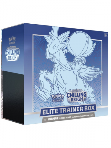 Kártyajáték Pokémon TCG: Sword & Shield Chilling Reign - Elite Trainer Box (Ice Rider Calyrex)