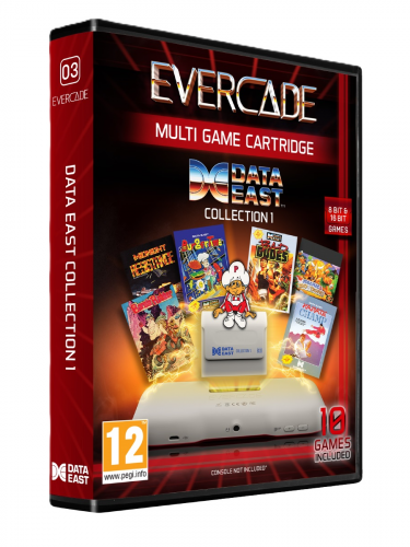 Cartridge retro játékkonzolokhoz Evercade - Data East Collection 1 (PC)