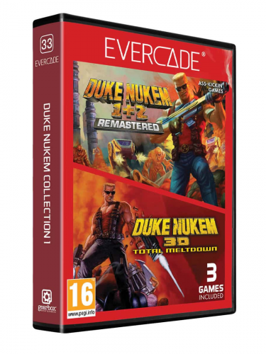 Cartridge retro játékkonzolokhoz Evercade - Duke Nukem Collection 1 (PC)