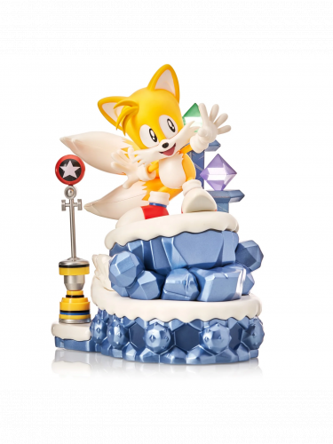 Adventi naptár Sonic the Hedgehog - Figurka Tails (Építőkészlet)