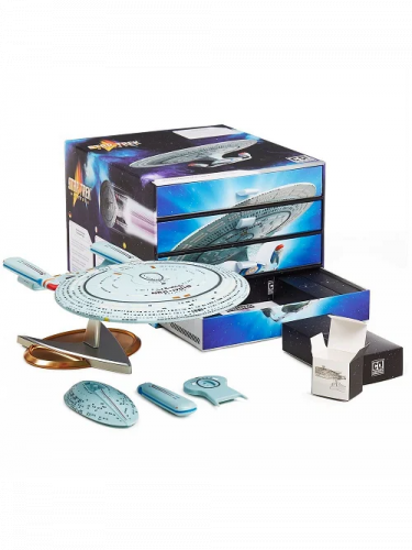 Adventi naptár Star Trek - Figurka USS Enterprise (Építőkészlet)