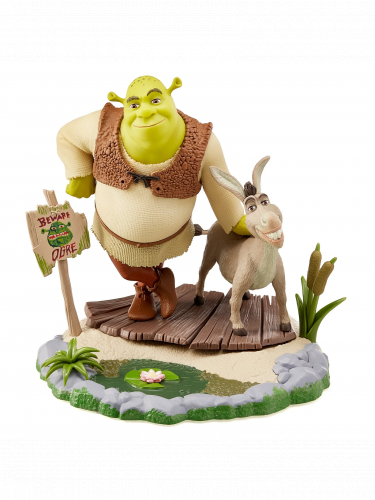 Adventi naptár Shrek - Figura Shrek & Donkey (Építőkészlet)