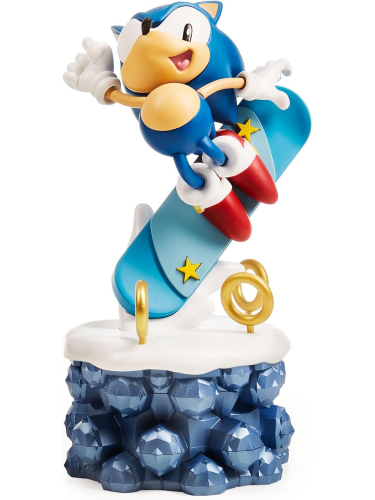 Adventi naptár Sonic the Hedgehog - Figura Sonic (Építőkészlet)