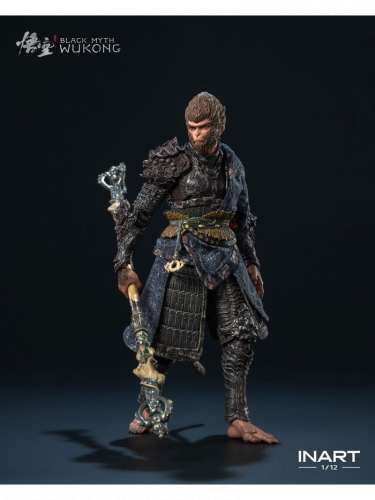 Akció figura Black Myth: Wukong - The Destined One in the Bronze Armor Set Deluxe Ver.
