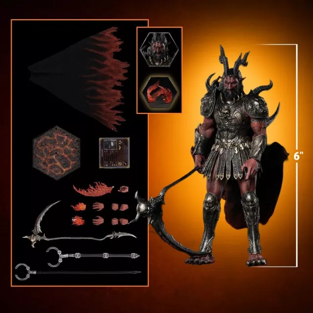 Akció figura Heroes of Might and Magic III - Arch Devil 1/12 (Deluxe Version) - Heroes of Might & Magic