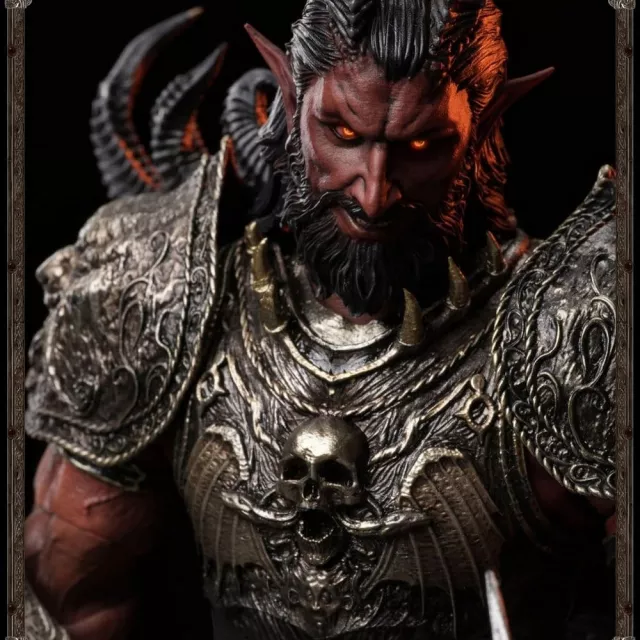 Akció figura Heroes of Might and Magic III - Arch Devil 1/12 (Deluxe Version) - Heroes of Might & Magic