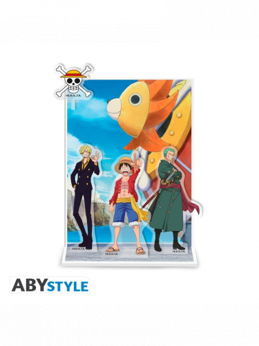 Akril figura One Piece - Trio Diorama