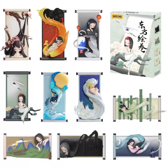 Figura 52TOYS - Oriental Scroll Painting (véletlenszerű választás) - Anime