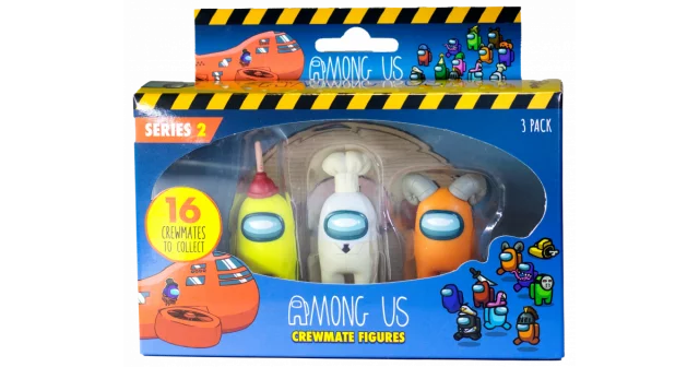 Figurka Among Us - Crewmates 3-pack série 2