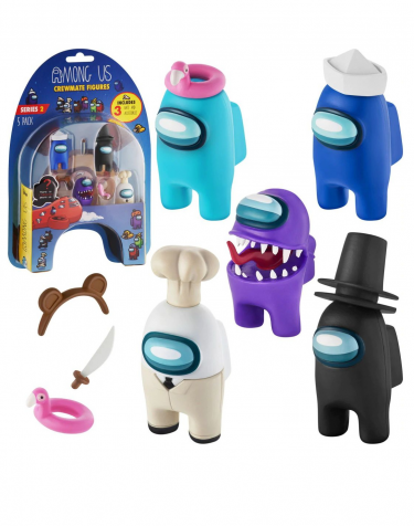 Figura Among Us - Crewmates 5-pack szérie 2