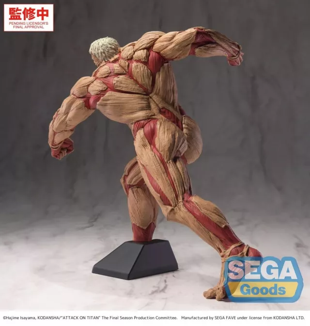 Figura Attack on Titan - Reiner Braun Armored Titan Ver. (Sega) - Anime