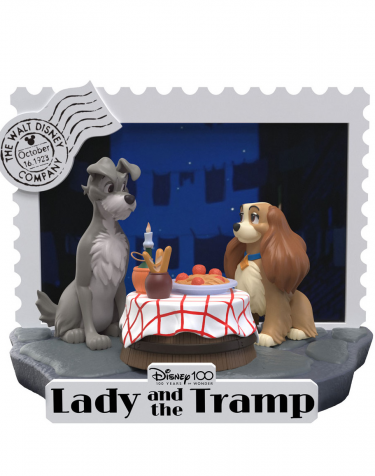 Figura Disney - Lady a Tramp Diorama (Beast Kingdom)