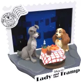 Figurka Disney - Lady a Tramp Diorama (Beast Kingdom)