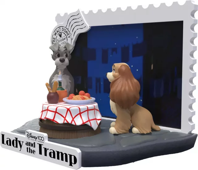 Figurka Disney - Lady a Tramp Diorama (Beast Kingdom)