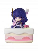 Figura Genshin Impact - Raiden Shogun Chibi Cake